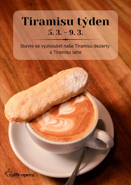 Aktuality - Tiramisu týden - Ochutnejte pět variant ikonického dezertu! 