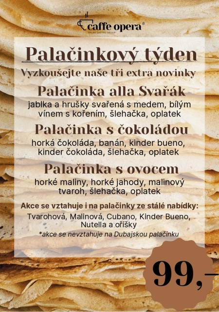 Aktuality - Palačinkový týden 